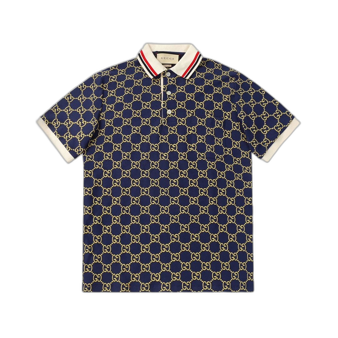 Gucci GG Pattern Polo Shirt