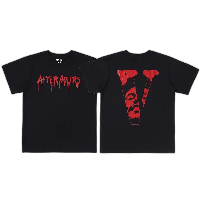VLONE "Shark Tooth & Caution Tape" Graphic T-Shirt