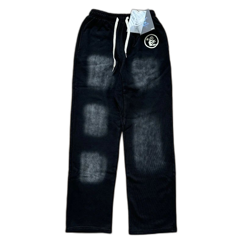 Hellstar Track Pants with "HELLSTAR" Text Logo