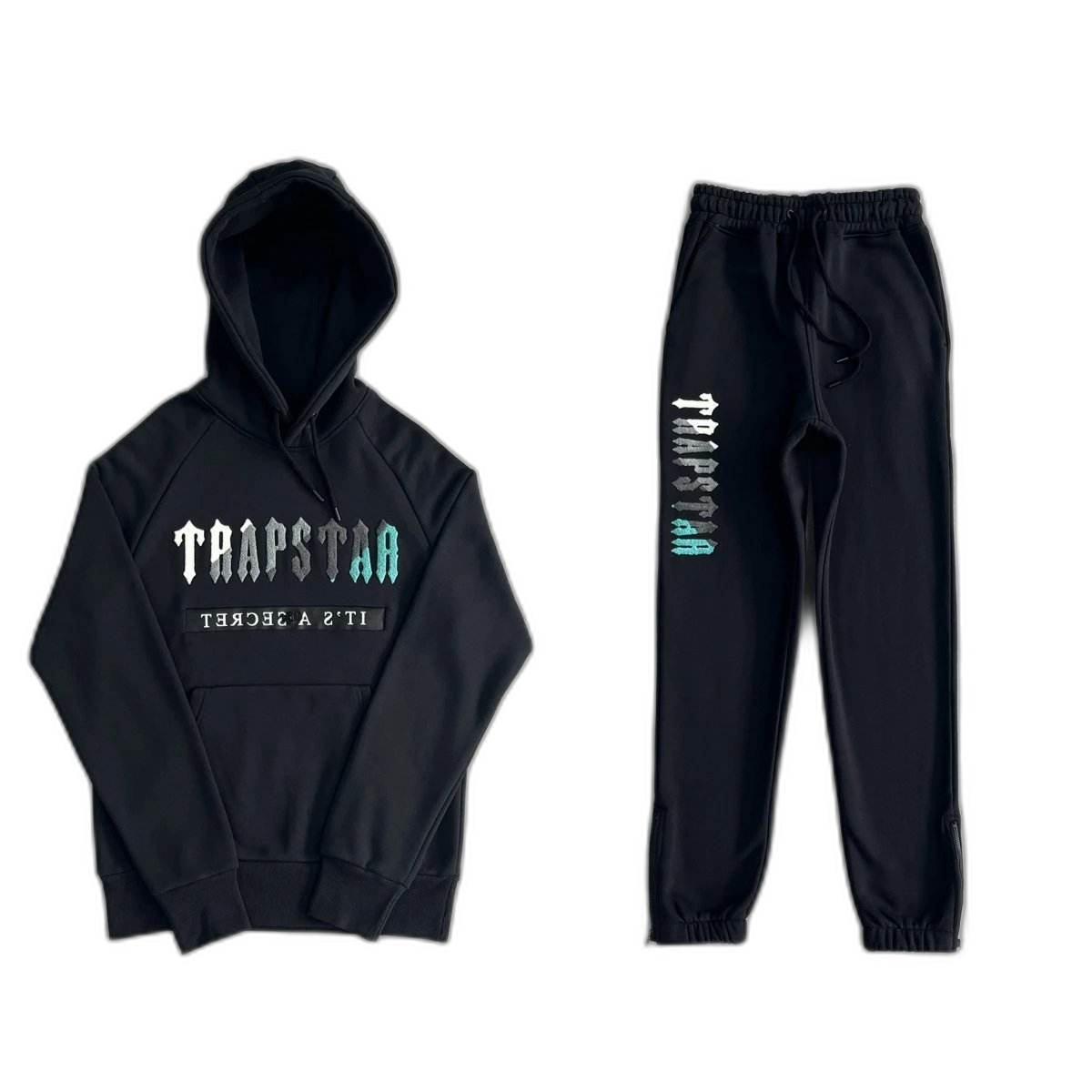 Trapstar Tracksuit Set with Gradient Logo (Hoodie and Joggers)
