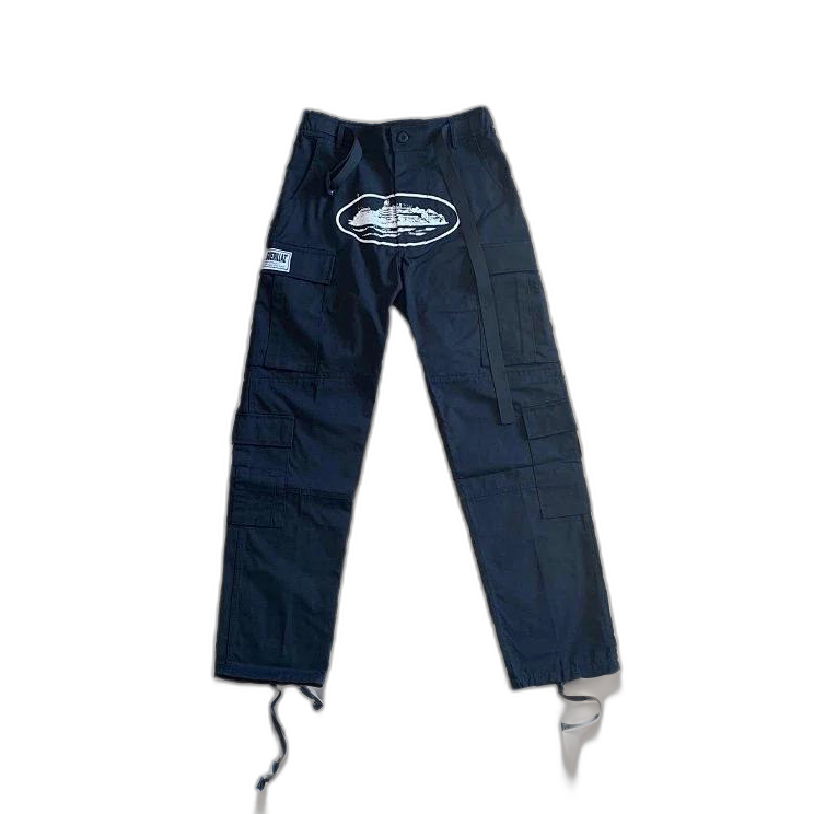 Stars Print Cargo Pants