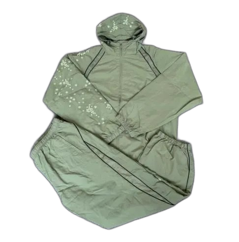 Nylon Track Pants with Stripes