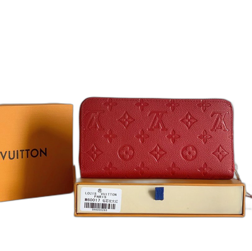 Louis Vuitton Monogram Empreinte Zippy Wallet
