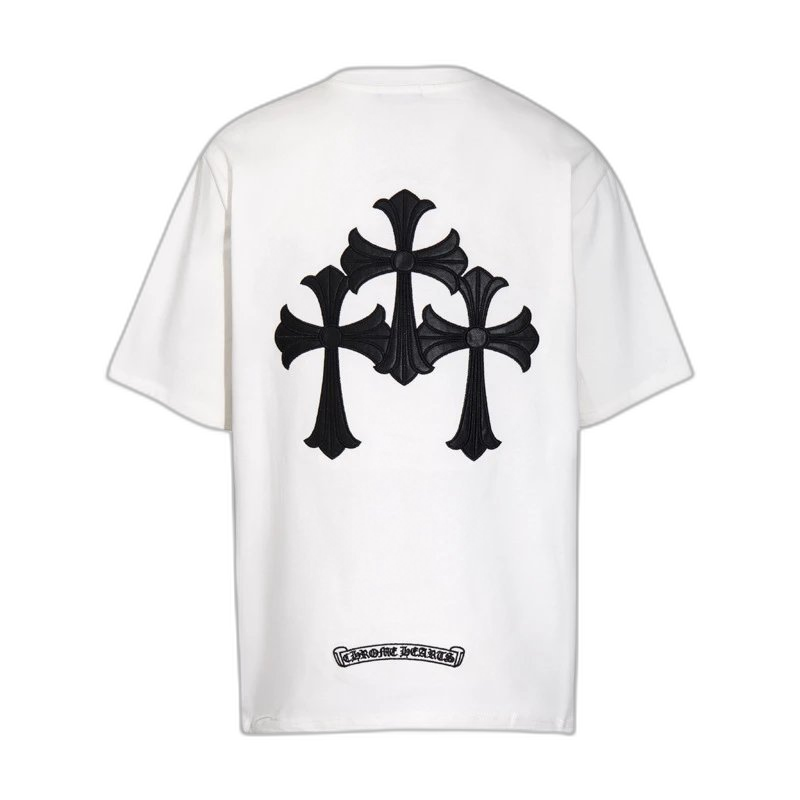 Chrome Hearts Floral Dagger Graphic T-Shirt
