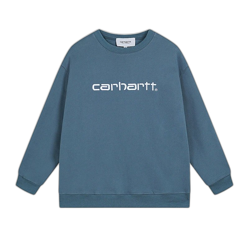 Carhartt Logo Crewneck Sweatshirt Collection (Multiple Colors)