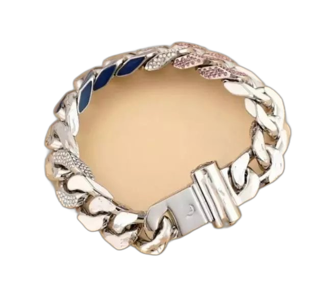 Louis Vuitton Monogram Chain Bracelet with Links