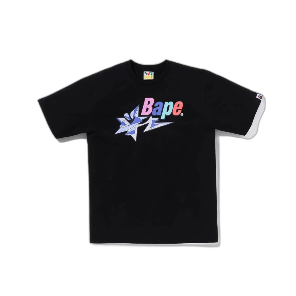A Bathing Ape (BAPE) T-Shirt with Camo Ape Head Logo