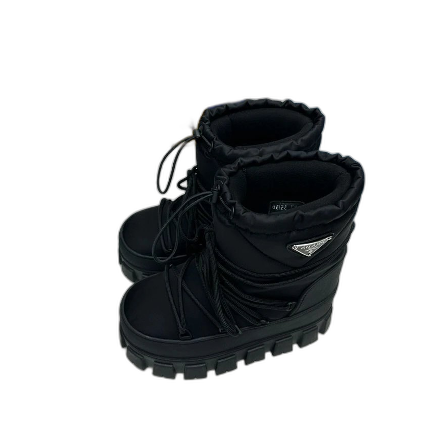 Prada Re-Nylon Gabardine Platform Boot