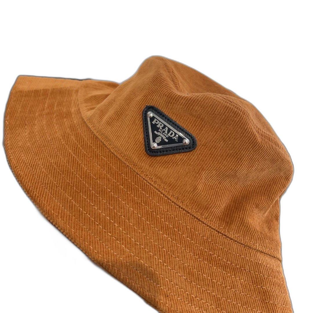 Prada Cotton Bucket Hat