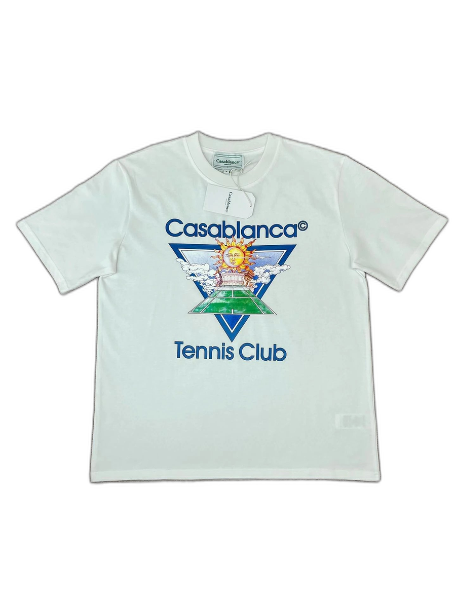 Casablanca "Tennis Club" Graphic T-Shirt