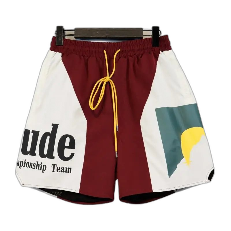 RHUDE Logo Shorts