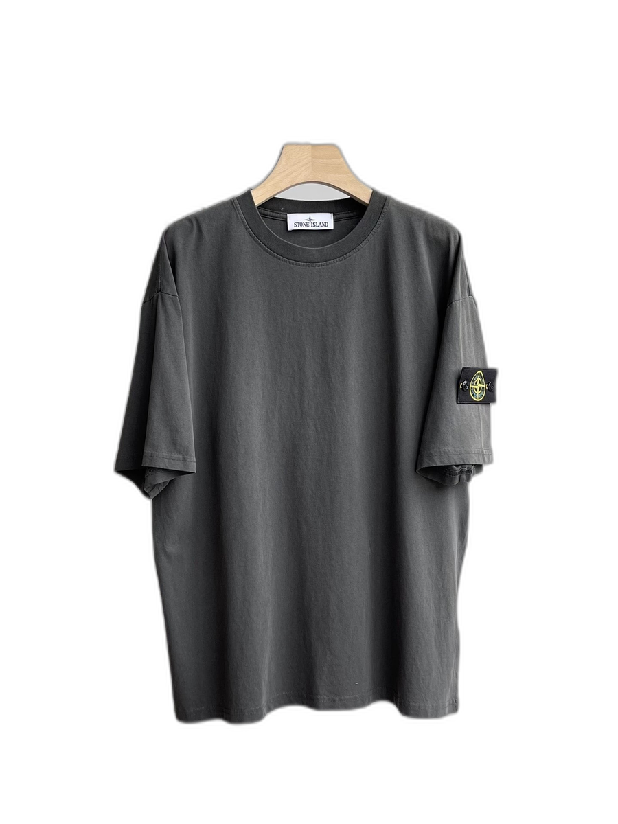 Stone Island Oversized T-Shirt with Sleeve Badge