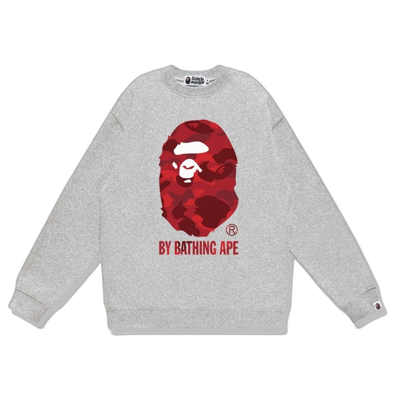 A Bathing Ape (BAPE) Ape Head & Logo Crewneck Sweatshirt Collection