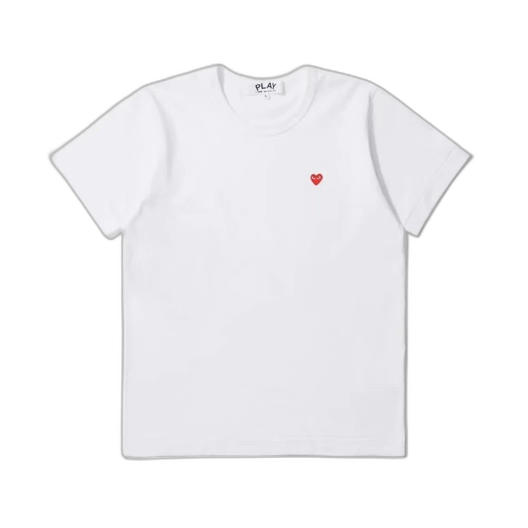 Comme des Garçons PLAY Double Heart Logo T-Shirt