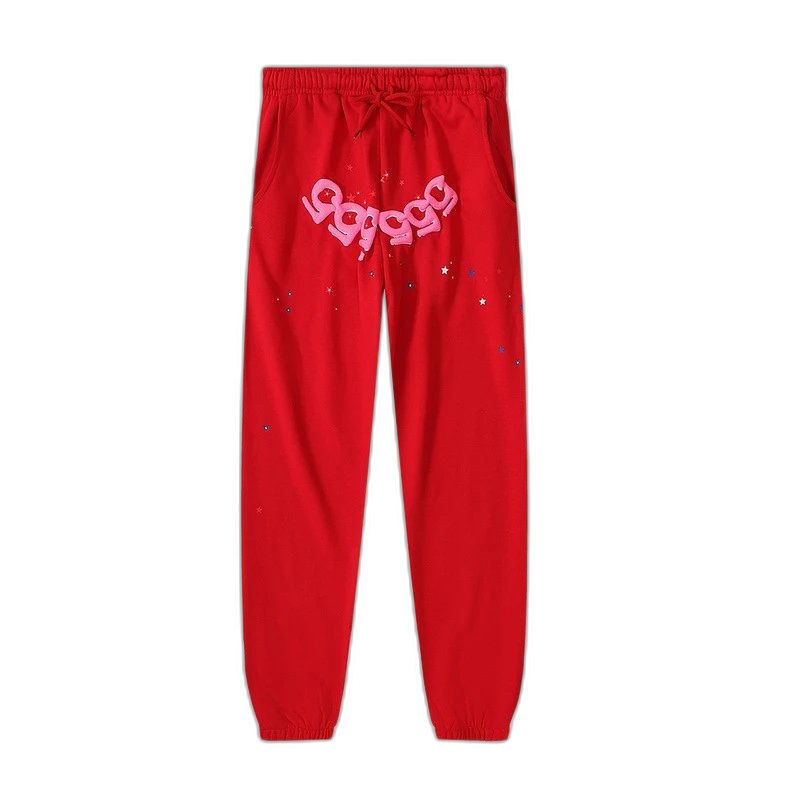 Sp5der Hoodie with Logo & Spiderweb Print