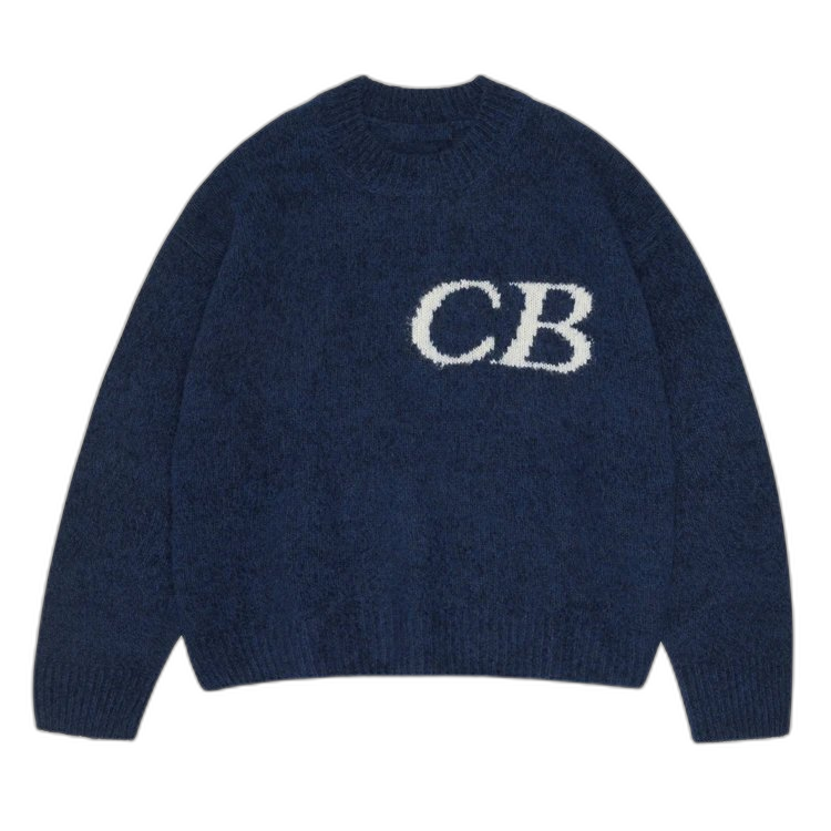 Cole Buxton CB Logo Knit Sweater