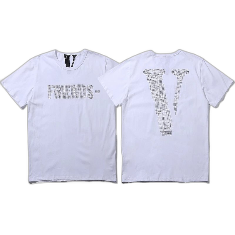 VLONE "Shark Tooth & Caution Tape" Graphic T-Shirt