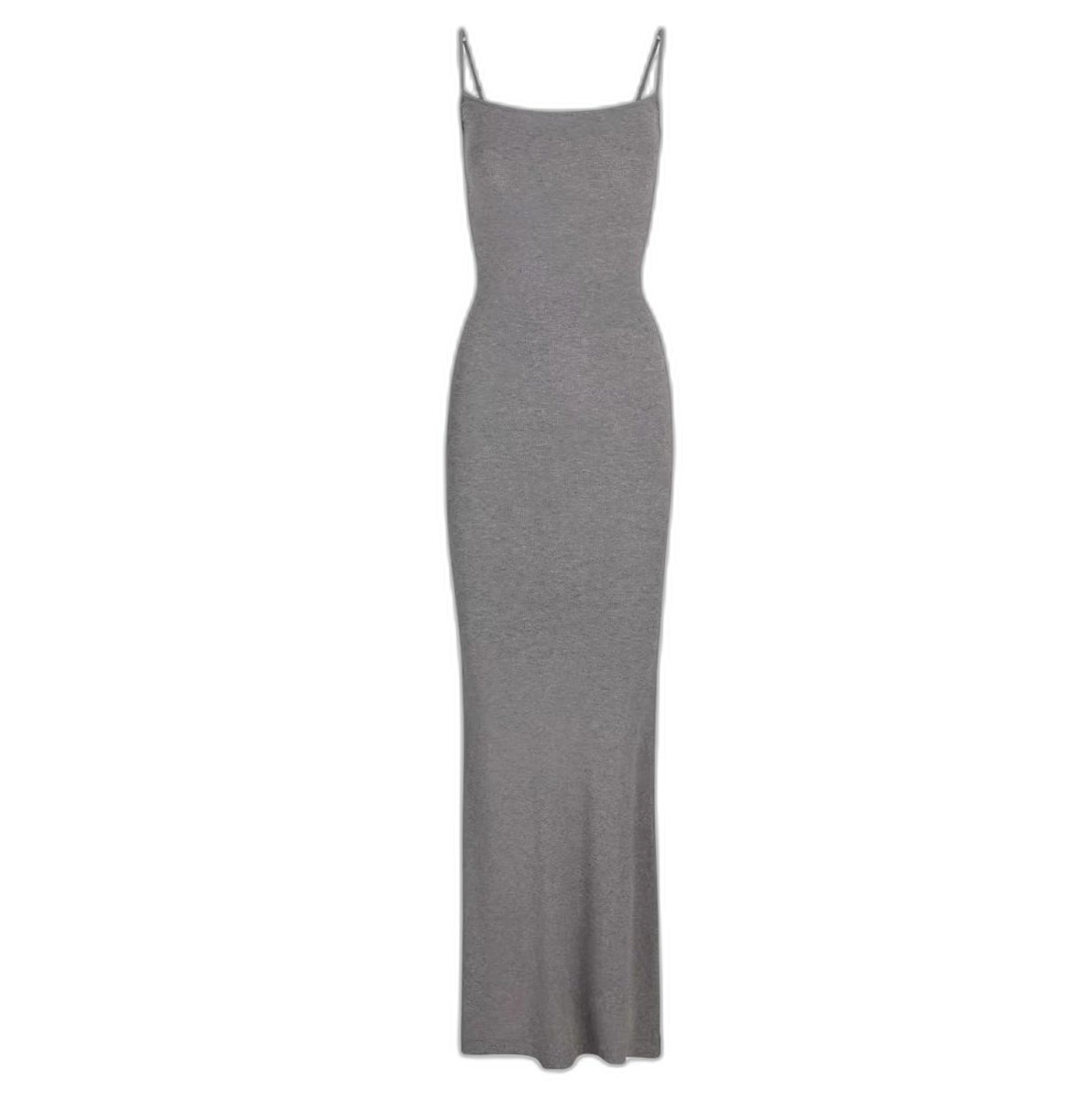 Taupe Spaghetti Strap Maxi Dress