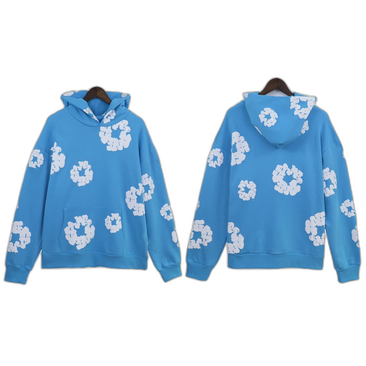 Denim Tears Cotton Wreath Print Sweatpants