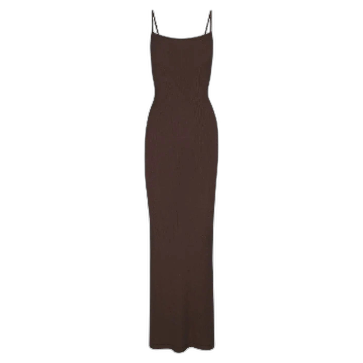 Taupe Spaghetti Strap Maxi Dress