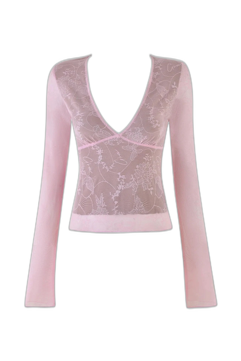 Butterfly Lace Ruched Mini Skirt