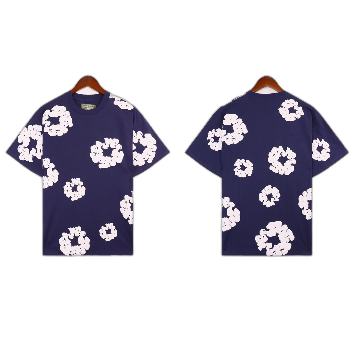 Denim Tears Cotton Wreath Print Shorts