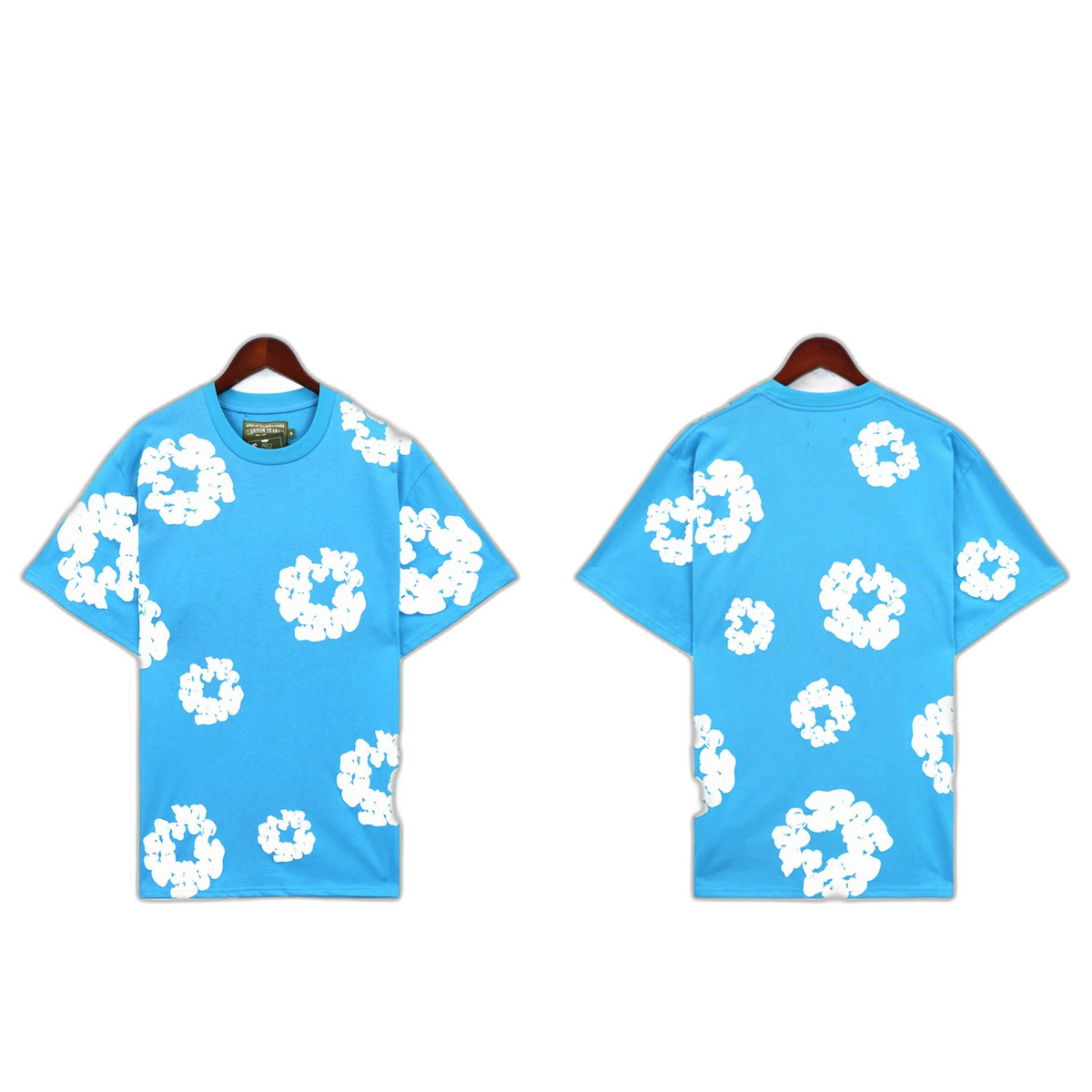 Denim Tears Cotton Wreath Print Shorts