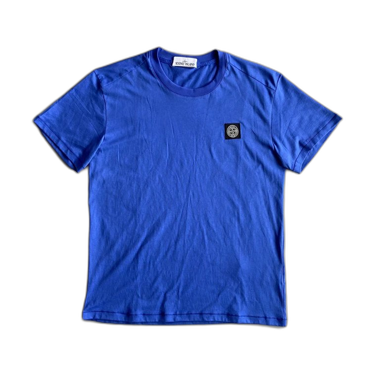 Stone Island Crew Neck T-Shirt with Compass Logo