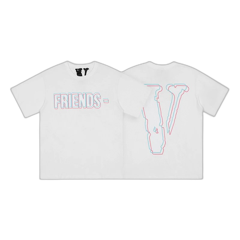 VLONE "FRIENDS" Glitch Effect T-Shirt