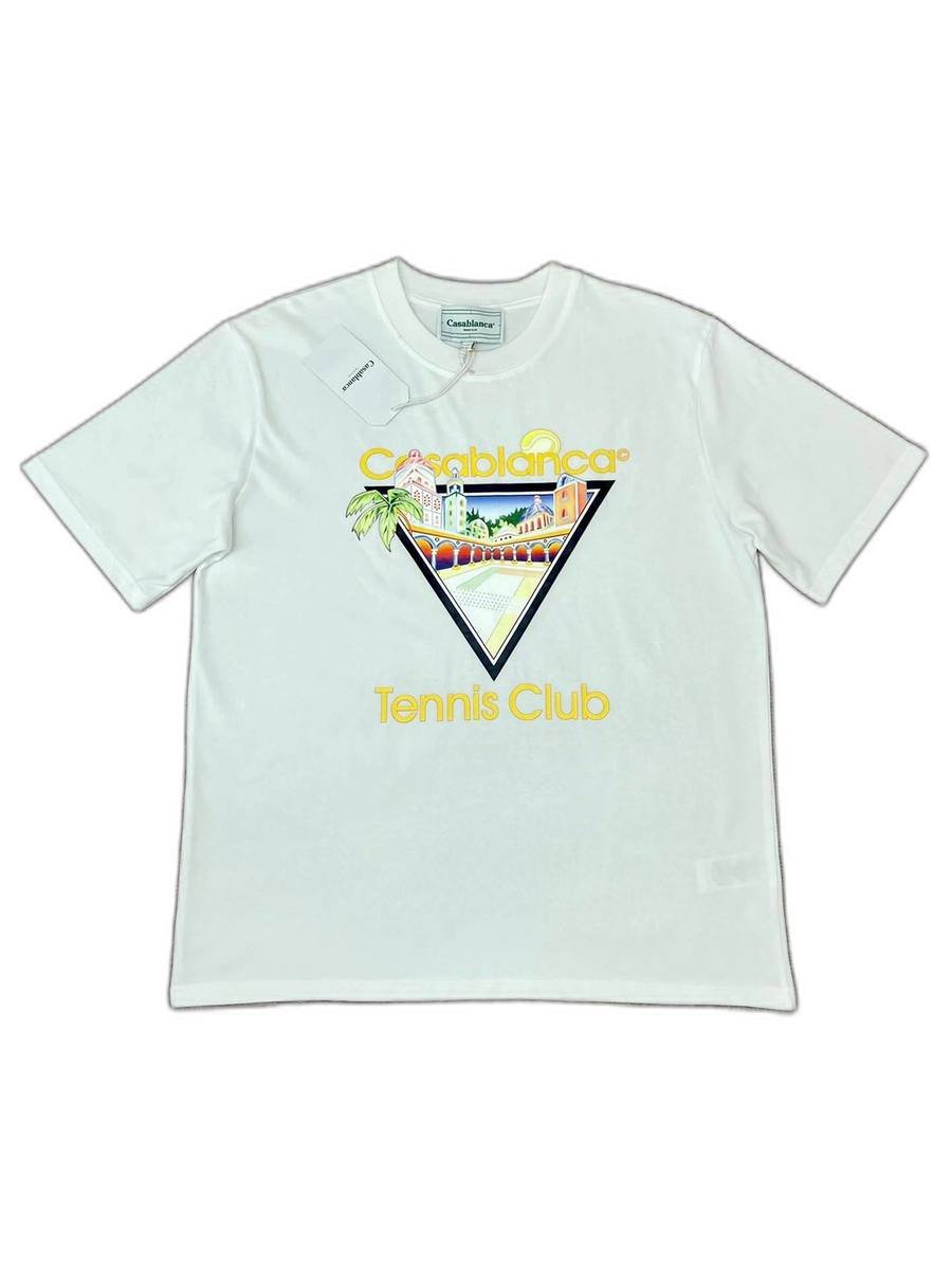 Casablanca "Tennis Club" Graphic T-Shirt