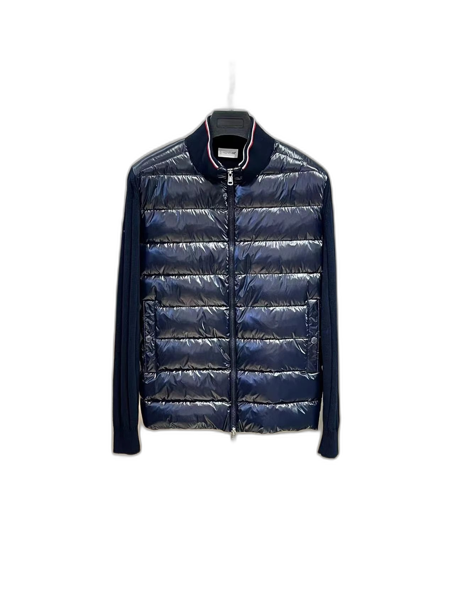 Moncler Hybrid Knit Down Jacket
