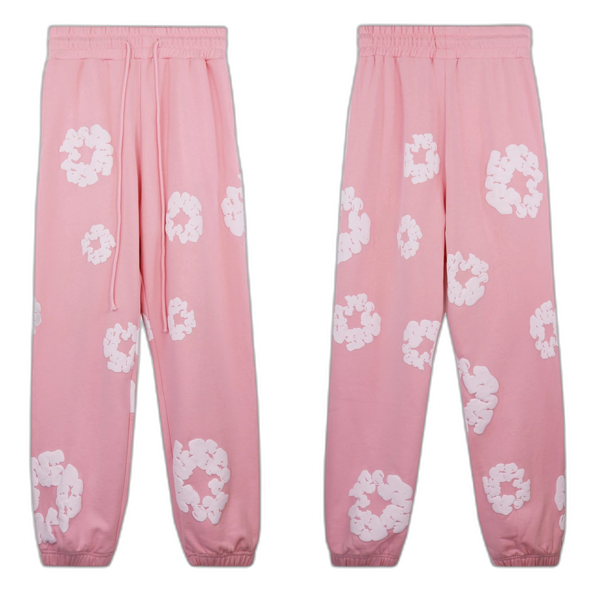 Denim Tears Cotton Wreath Print Sweatpants