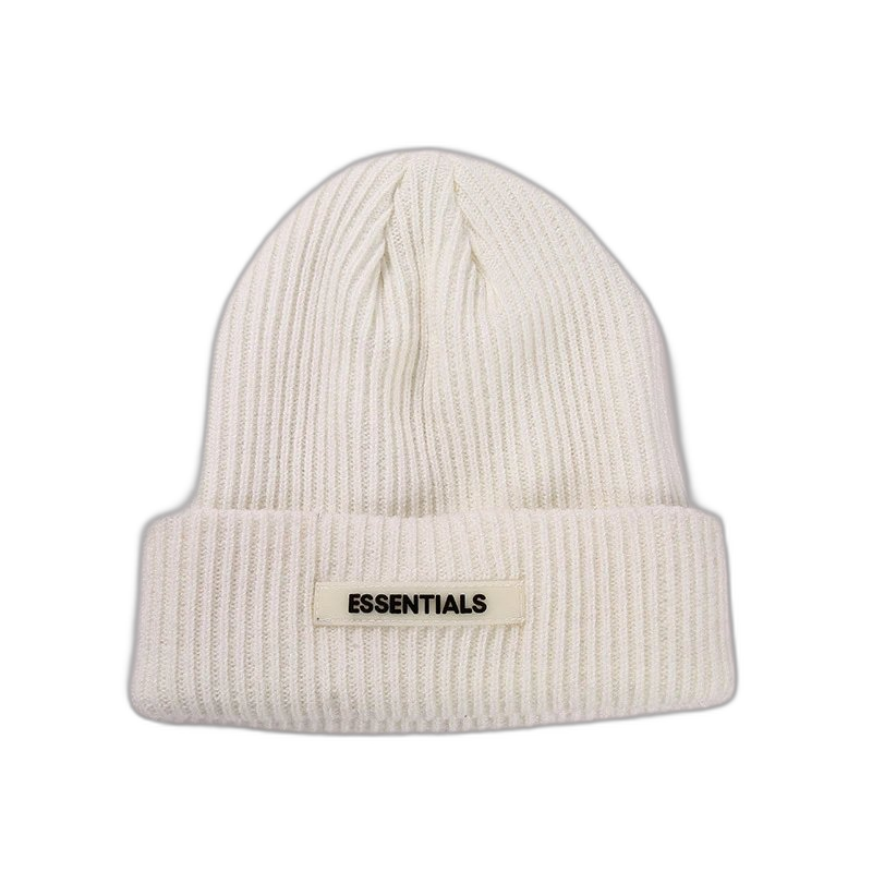 Essentials Ribbed Knit Beanie