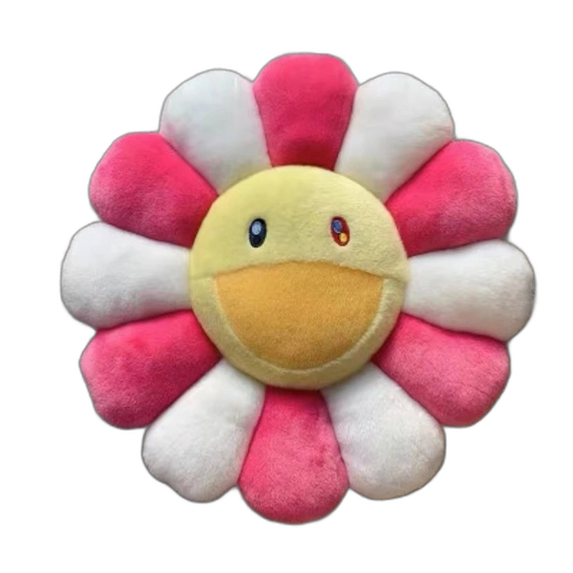 Takashi Murakami Flower Plush Cushion