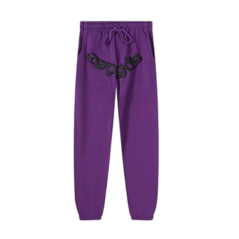 Sp5der Hoodie with Logo & Spiderweb Print