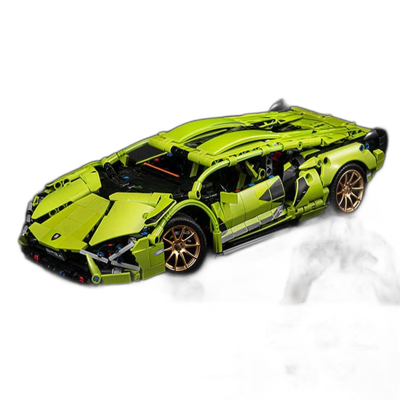 Cyberpunk Lamborghini Sián FKP 37 1:14 Scale RC Building Block Set (App & Remote Control)