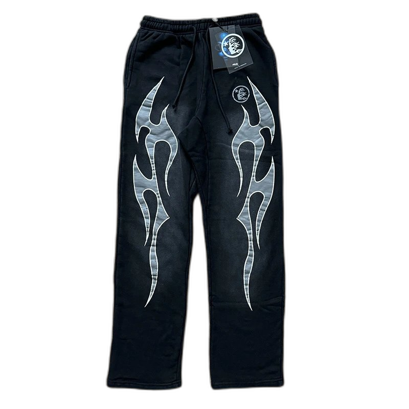 Hellstar Track Pants with "HELLSTAR" Text Logo