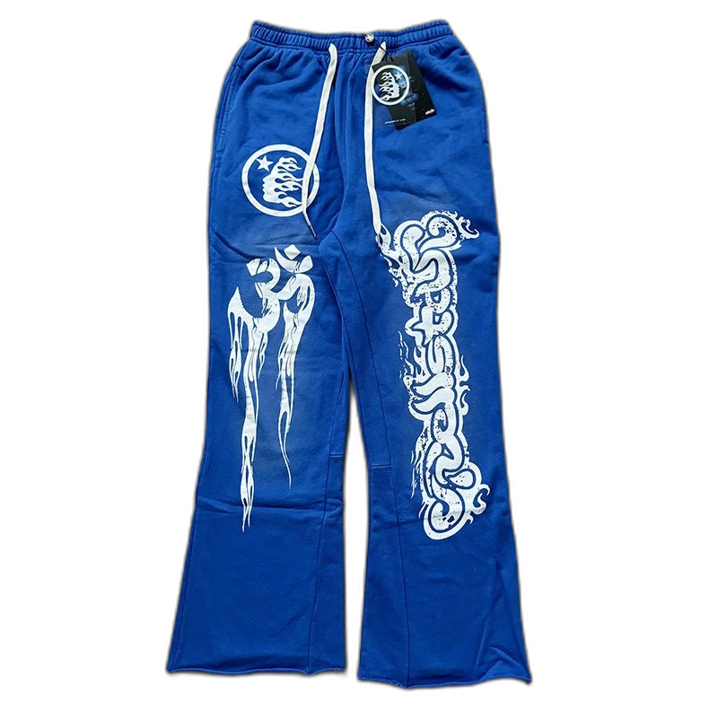Hellstar Track Pants with "HELLSTAR" Text Logo