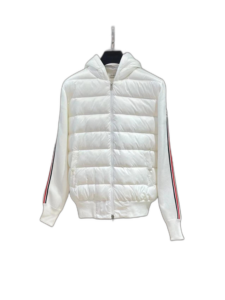Moncler Hybrid Knit Down Jacket