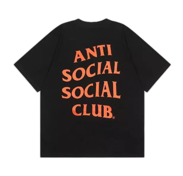 Anti Social Social Club Dragon & Fire Graphic T-Shirt