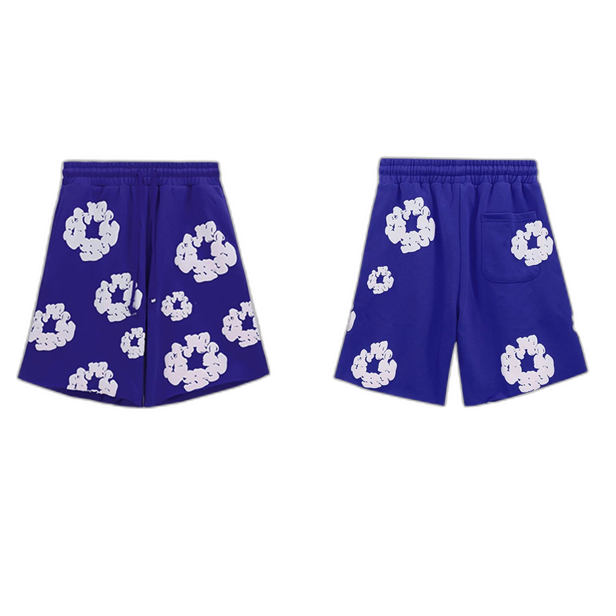 Denim Tears Cotton Wreath Print Shorts