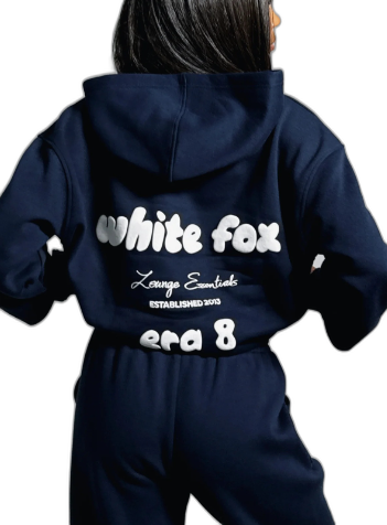 White Fox "VOL.3" Oversized Hoodie
