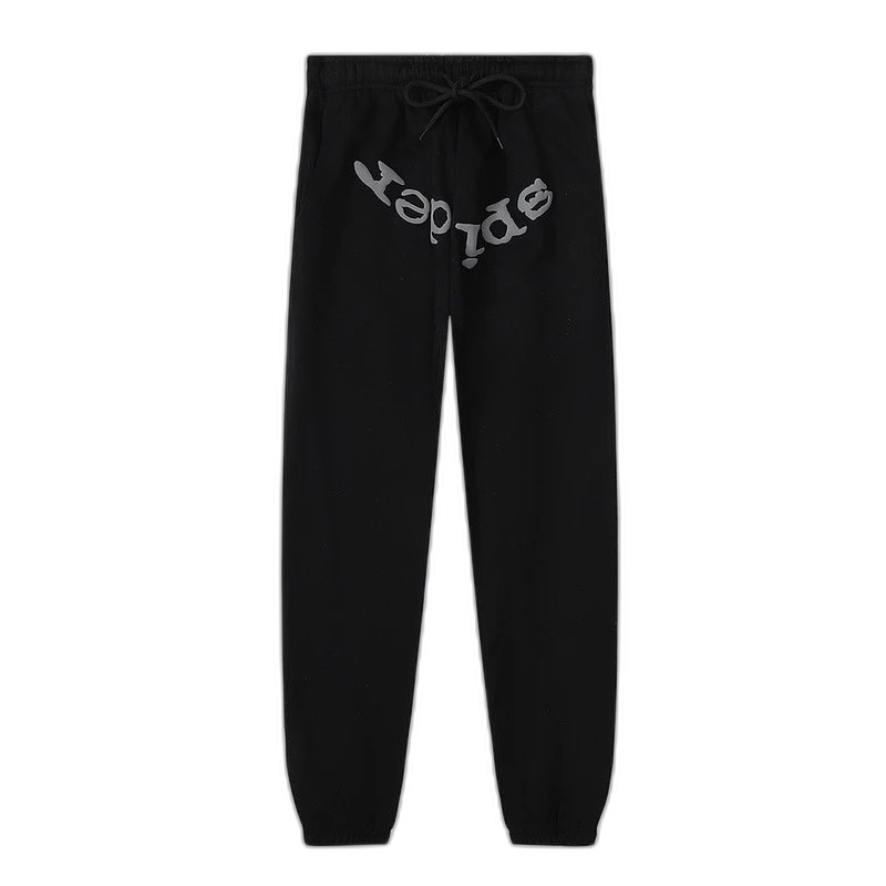 Sp5der Hoodie with Logo & Spiderweb Print