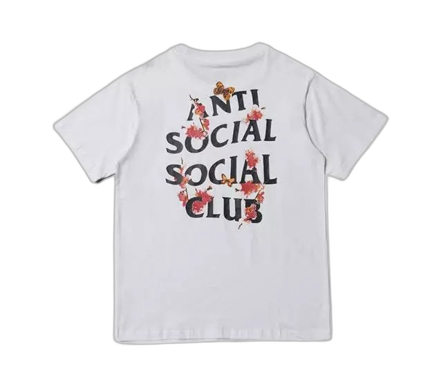 Anti Social Social Club Dragon & Fire Graphic T-Shirt