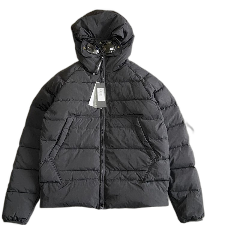 C.P. Company Hooded Down Jacket with Goggles