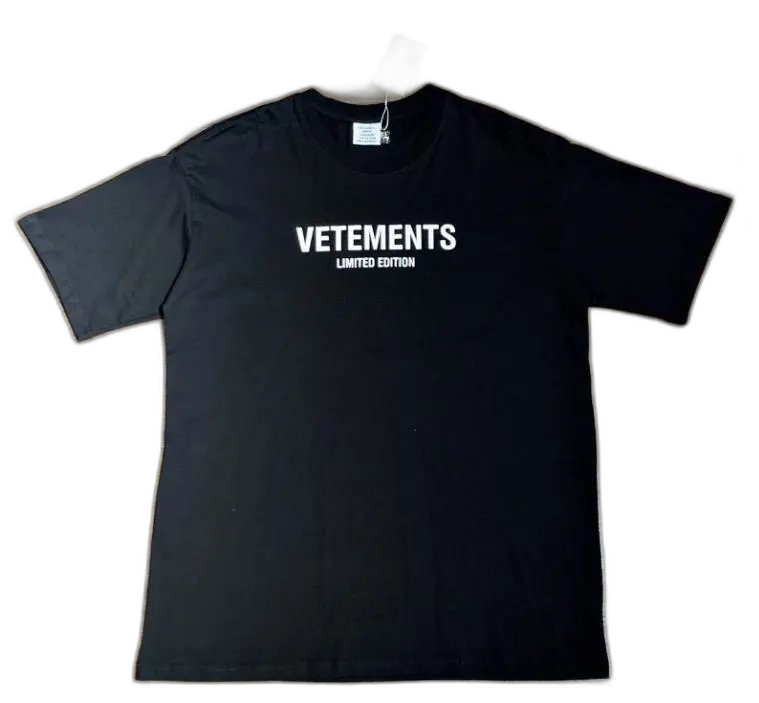 Vetements "It costs $0.00 to be a nice person" Slogan T-Shirt