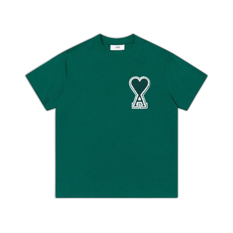 AMI Logo Crew Neck T-Shirt