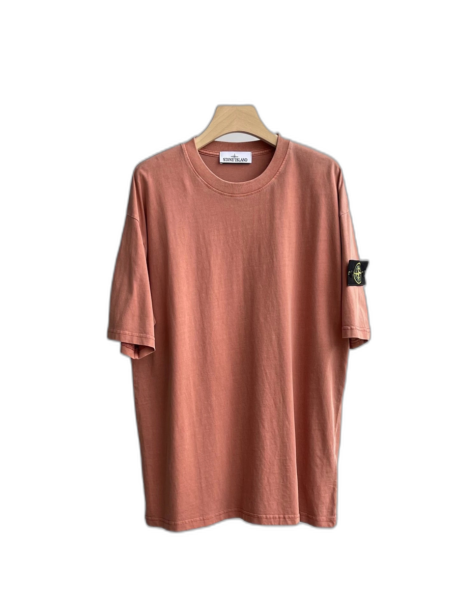 Stone Island Oversized T-Shirt with Sleeve Badge