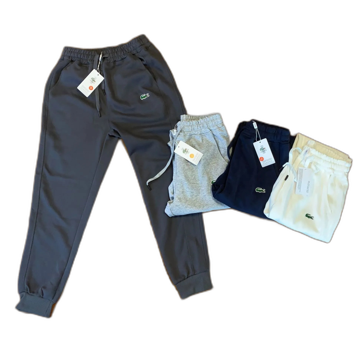 Lacoste Logo Jogger Pants (Multiple Colors)