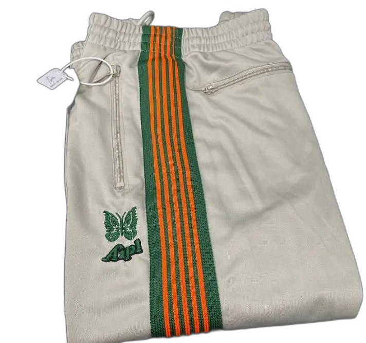 Needles Butterfly Embroidered Side Stripe Track Pants